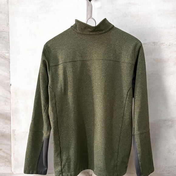 NWOT The North Face Men’s Olive Green Half-Zip Pullover! Large! - Picture 3 of 10